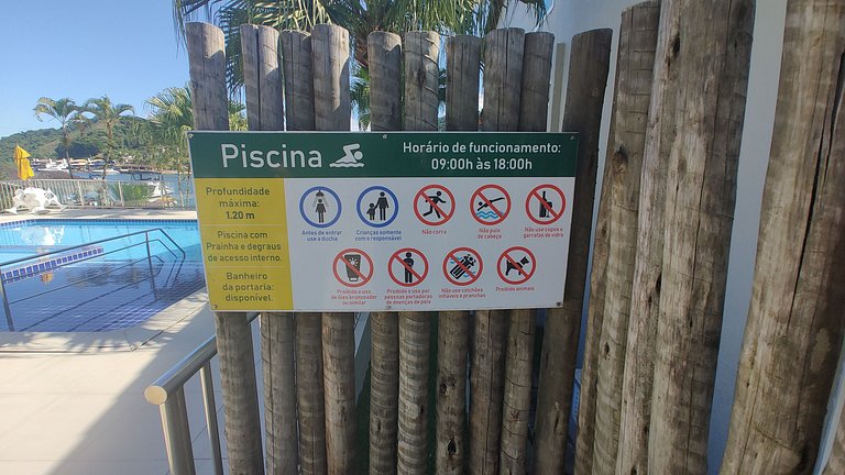 Lindo 3 Qts com Deck churrasqueira Piscina Angra