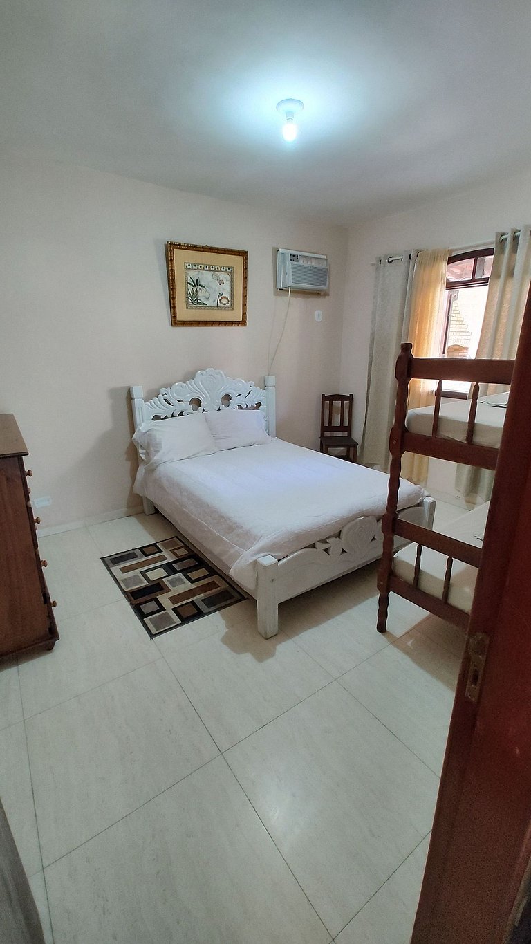 Descanso e churrasco a beira do mar