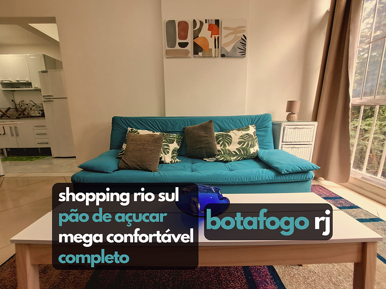 Apto Completo com VAGA entre Botafogo e Copacabana
