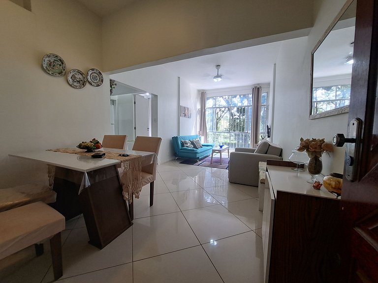 Complete apartment with SPACE between Botafogo and Copacaban