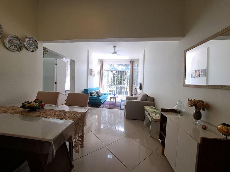 Complete apartment with SPACE between Botafogo and Copacaban