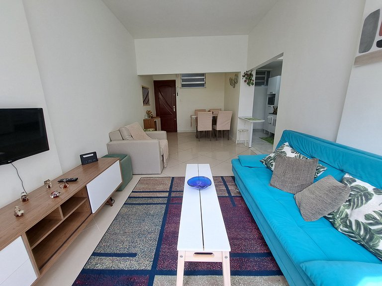 Complete apartment with SPACE between Botafogo and Copacaban