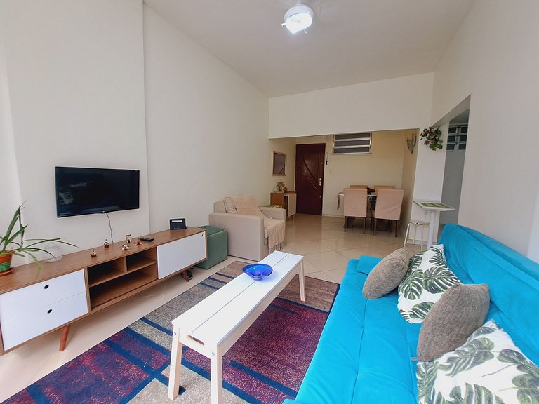 Complete apartment with SPACE between Botafogo and Copacaban