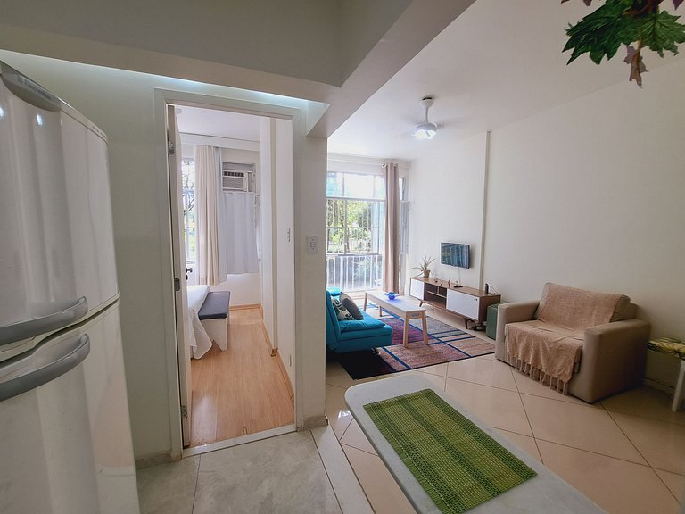 Complete apartment with SPACE between Botafogo and Copacaban