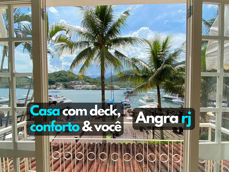 Beautiful 3 Bedrooms with Barbecue Deck Angra Pool
