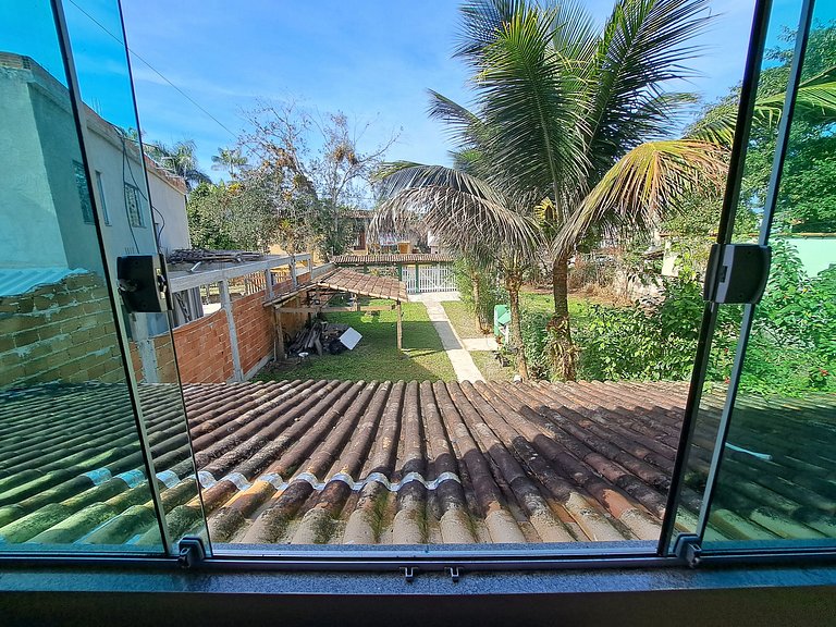 Beautiful 4 bedroom house with barbecue in Prainha Mambucaba