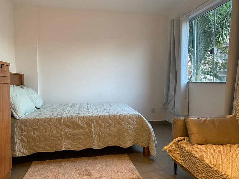 Cozy flat 5 minutes from the center of São Lourenço
