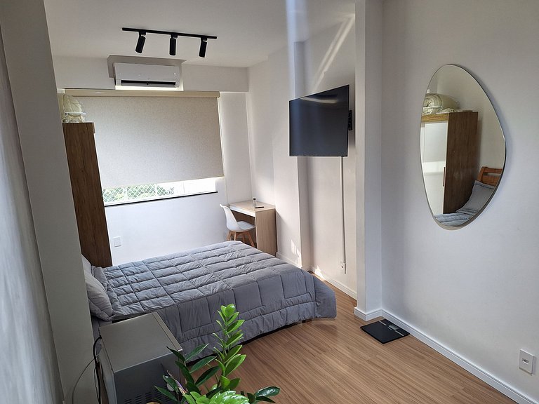 Incrível Flat, Novinho c/ ar completo Lapa RJ prox ao Rock i