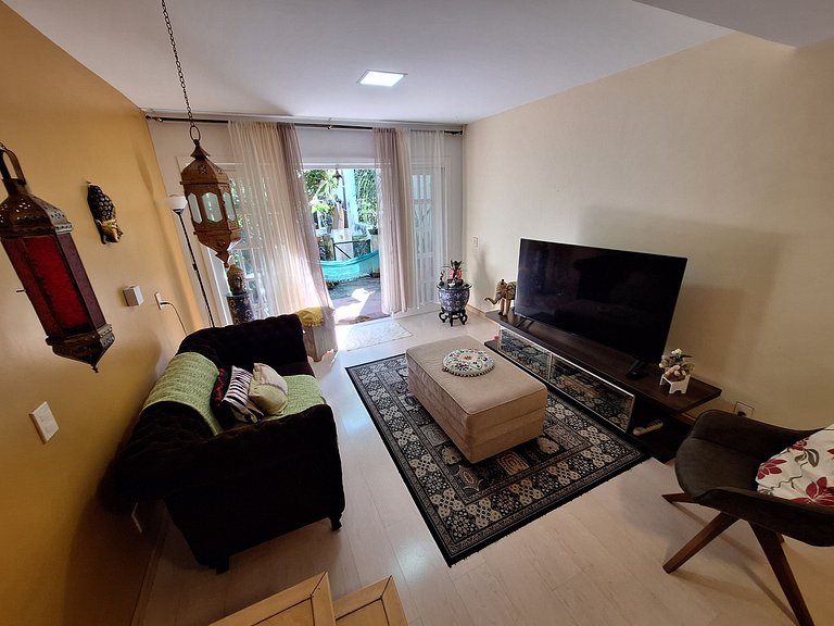 Linda Casa super completa Quintal a pé praia Recreio prox ao
