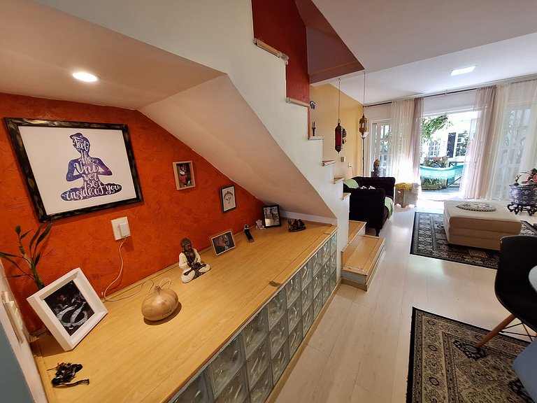 Linda Casa super completa Quintal a pé praia Recreio prox ao
