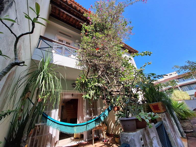 Linda Casa super completa Quintal a pé praia Recreio prox ao