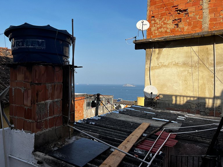 Flat completo para até 4 pessoas no Vidigal - RJ prox ao Roc