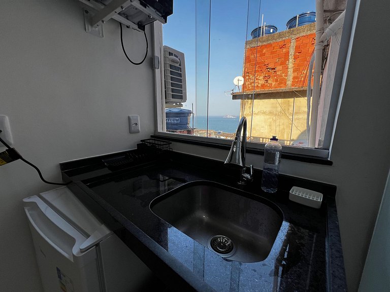 Flat completo para até 4 pessoas no Vidigal - RJ prox ao Roc