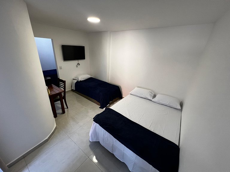 Flat completo para até 4 pessoas no Vidigal - RJ prox ao Roc