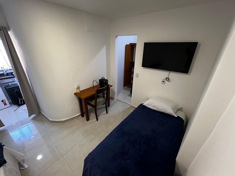 Flat completo para até 4 pessoas no Vidigal - RJ prox ao Roc