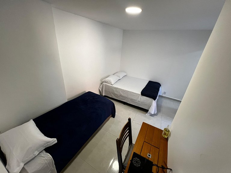 Flat completo para até 4 pessoas no Vidigal - RJ prox ao Roc