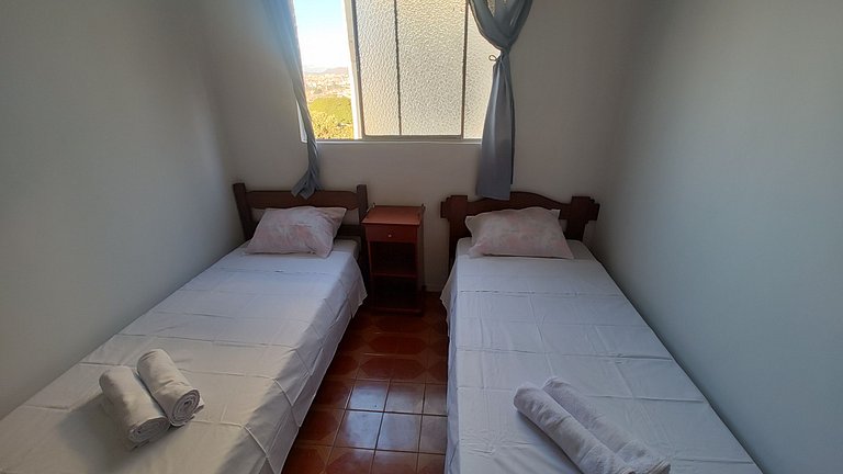 Confortável AP 2 qts Garagem completo Contagem BH - Excelent