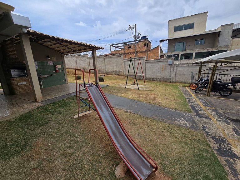 Apartamento 2 quartos à 10 min da Cidade do Galo