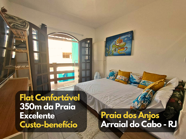 Studio à 200m da Praia dos Anjos - Arraial do Cabo