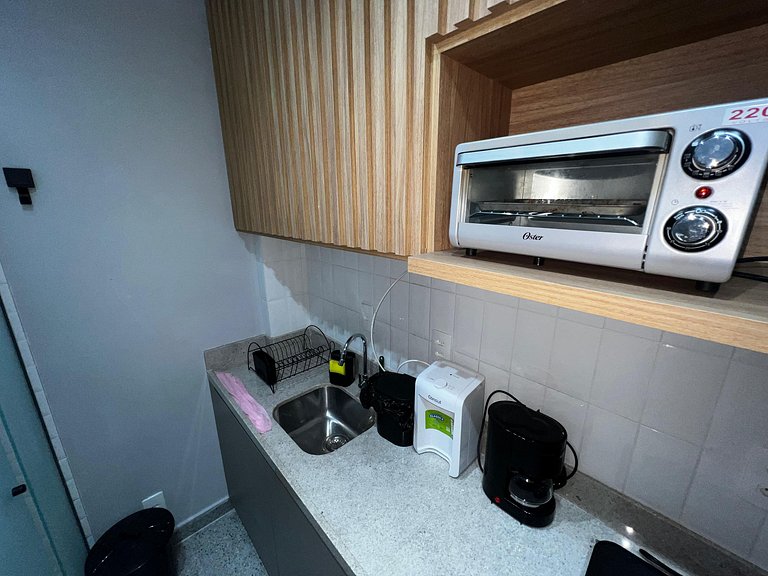 Flat novinho c/Ar no Centro/Lapa Próximo ao Metrô prox ao Ro
