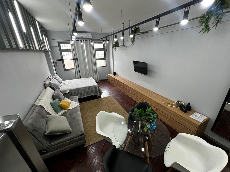 Flat novinho c/Ar no Centro/Lapa Próximo ao Metrô prox ao Ro