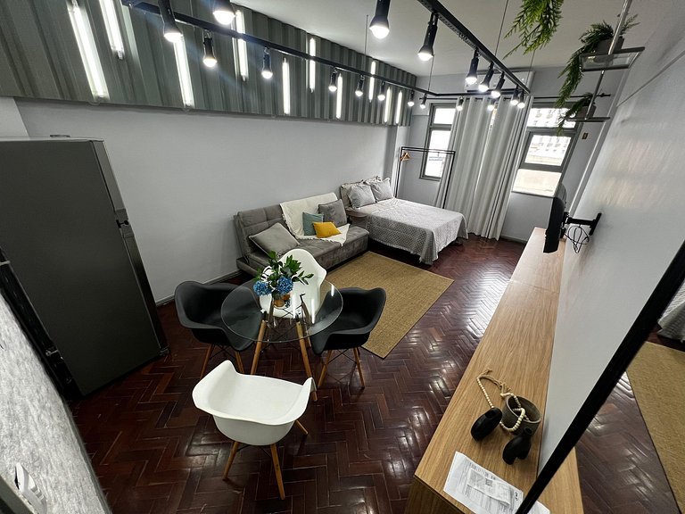 Flat novinho c/Ar no Centro/Lapa Próximo ao Metrô prox ao Ro