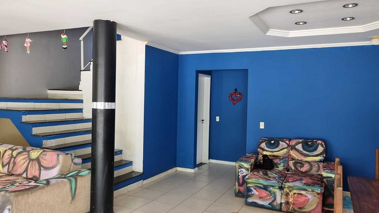 Quarto 1, piscina, a 5 min Praia do Recreio, prox ao Rock in