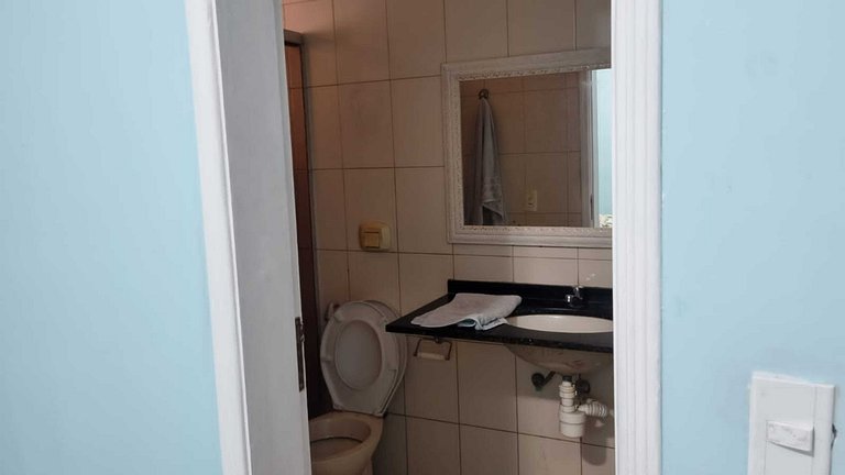 Quarto 2, piscina, a 5 min Praia do Recreio, Vargem Grande -