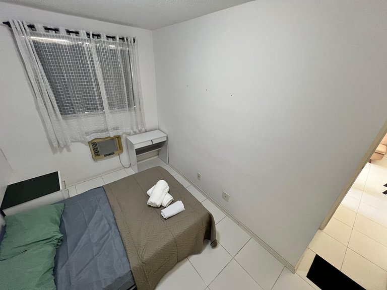 Apto completo Ar garagem piscina Barra Olímpica RJ