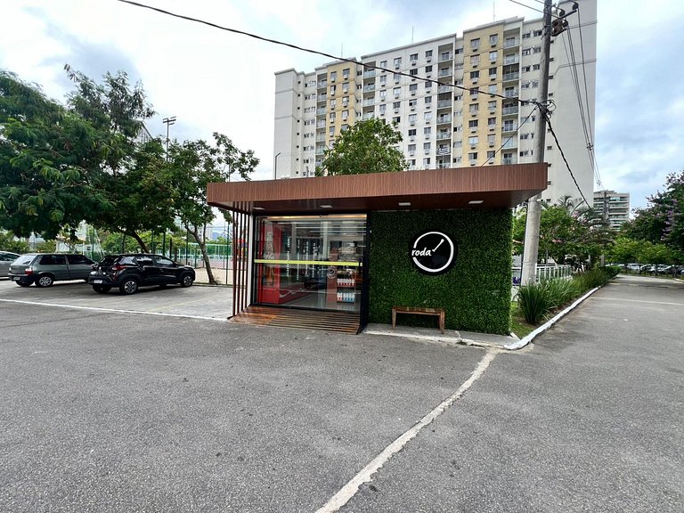 Apto completo Ar garagem piscina Barra Olímpica RJ prox ao R