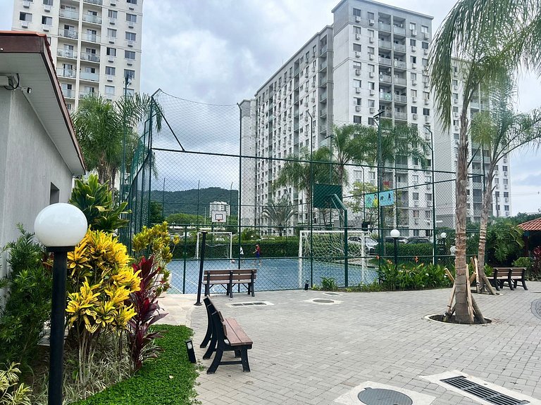 Apto completo Ar garagem piscina Barra Olímpica RJ prox ao R