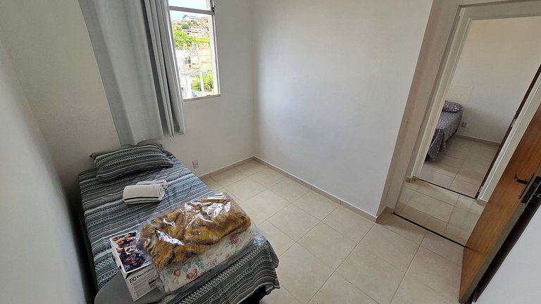 Apto confortável 2 quartos garagem Vespasiano BH