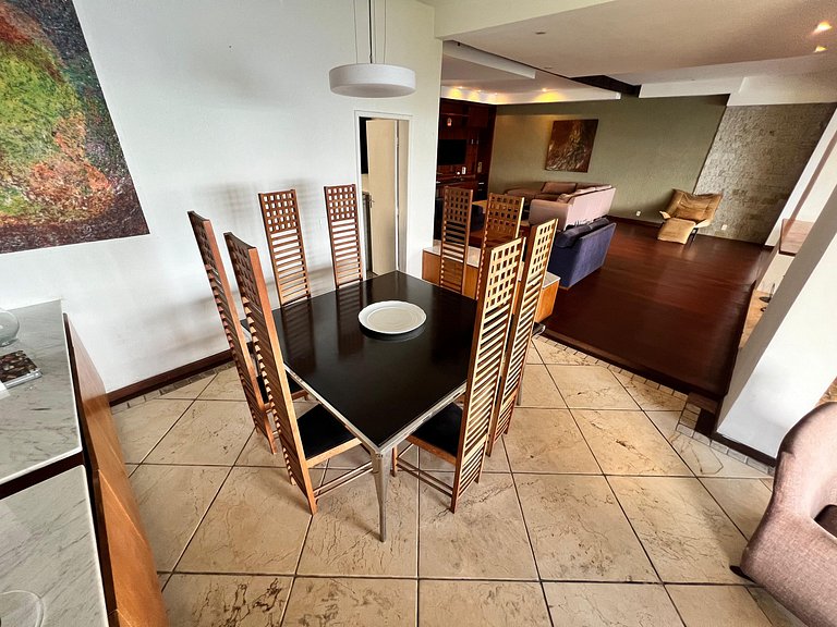 Mega casa 5 suítes, vista pro mar, piscina e churrasqueira J