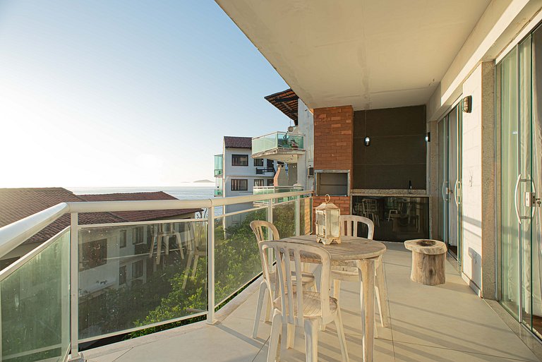 Beautiful 2 Bedrooms with Parking Space in Búzios, Stunning