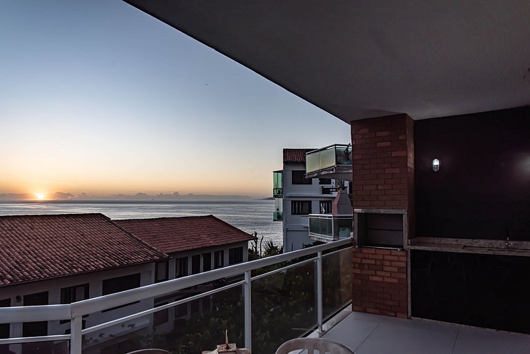 Lindo 2 Qts Vaga Búzios vista Mar Varanda