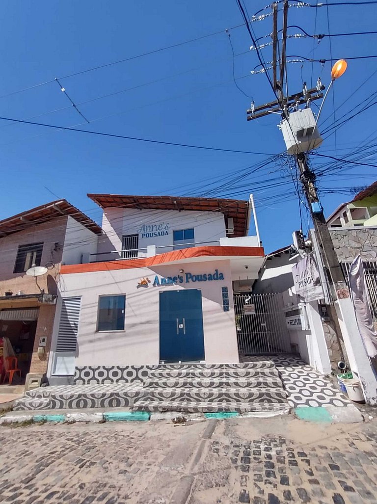 Quarto1 triplo Pousada piscina Praia de Cabuçu BA