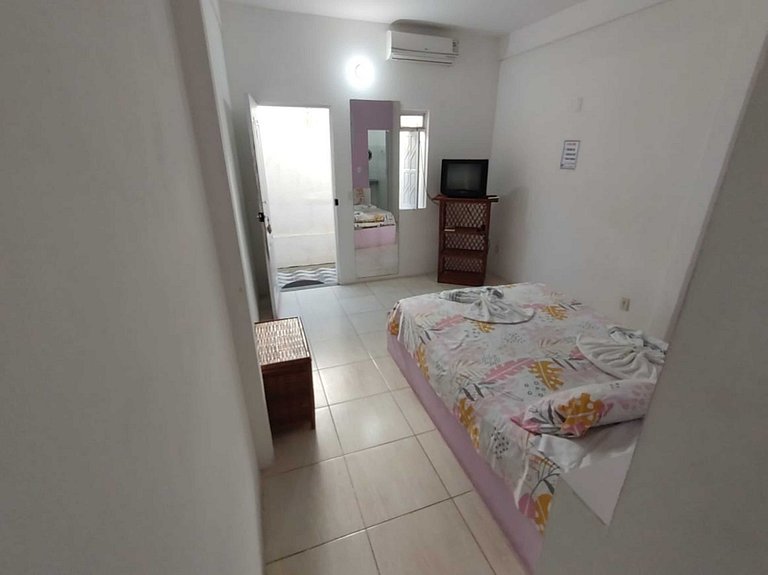 Suíte 4 casal em Pousada, Praia de Cabuçu BA