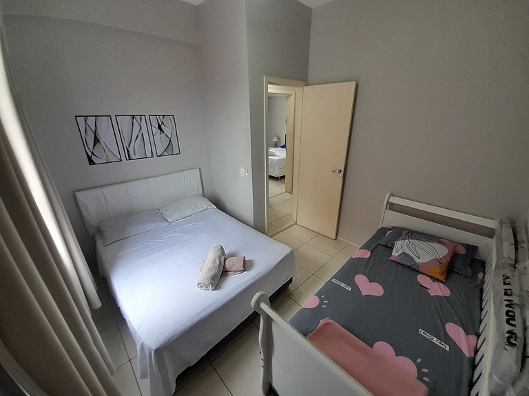 lindo 3qts AR Churrasqueira Piscina Centro Forte Cabo Frio