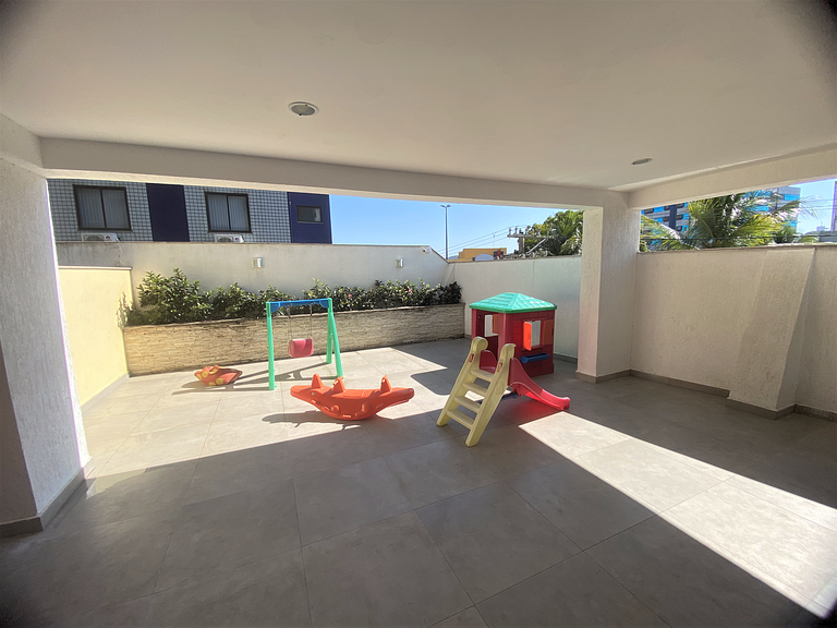 lindo 3qts AR Churrasqueira Piscina Centro Forte Cabo Frio