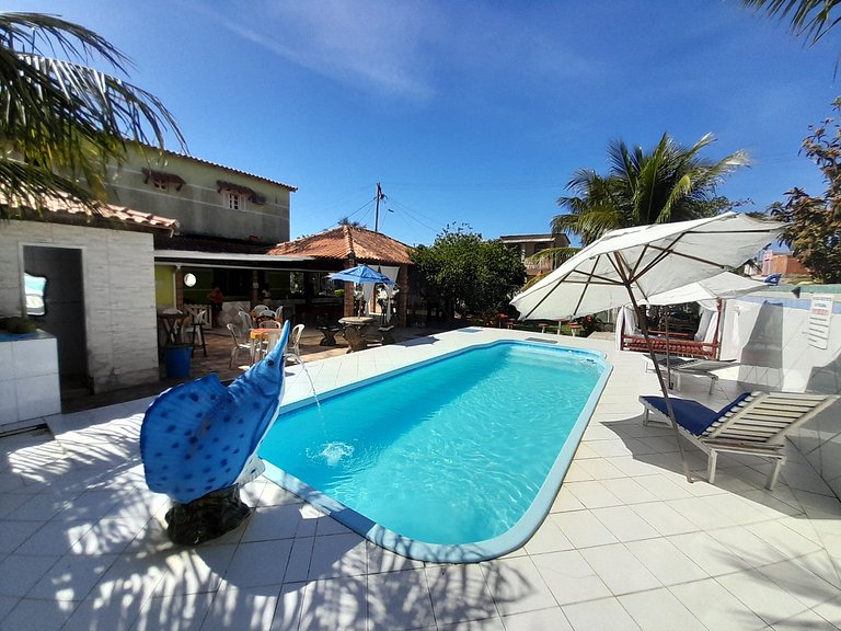 Casa ampla com lazer completo piscina churrasqueira - Arraia