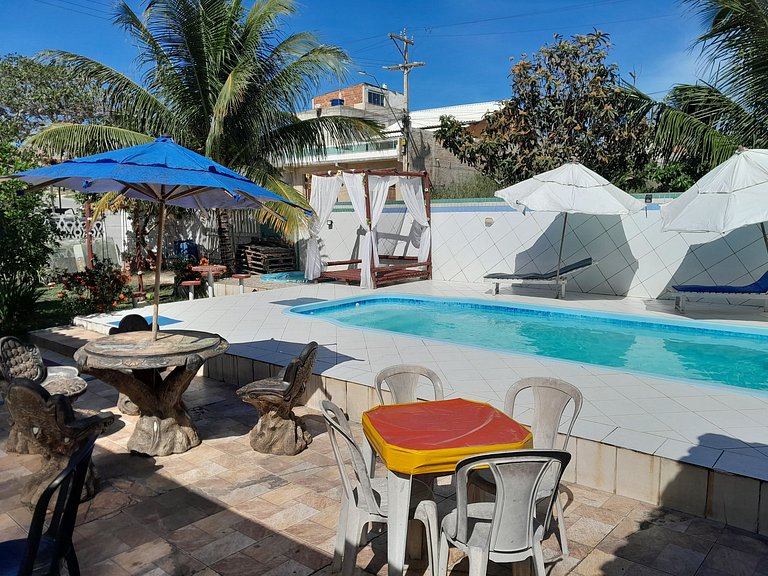 Casa ampla com lazer completo piscina churrasqueira - Arraia