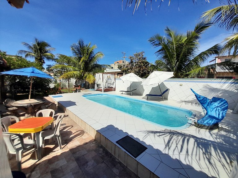Casa ampla com lazer completo piscina churrasqueira - Arraia