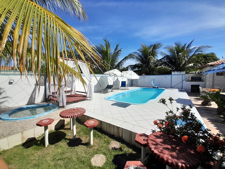 Casa ampla com lazer completo piscina churrasqueira - Arraia