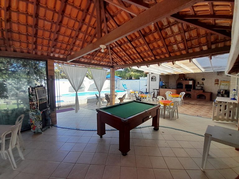 Casa ampla com lazer completo piscina churrasqueira - Arraia