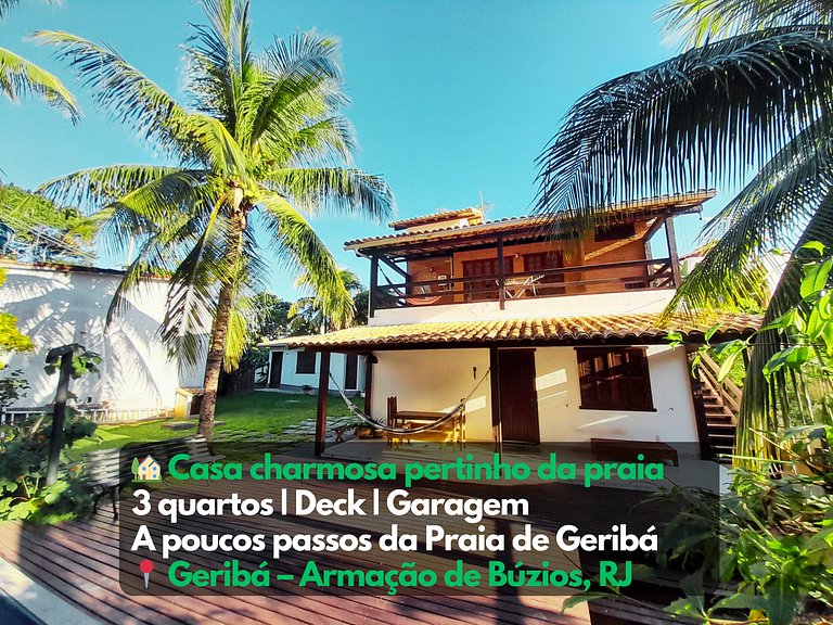 Casa Super Confortável Jardim a pé Praia Geribá