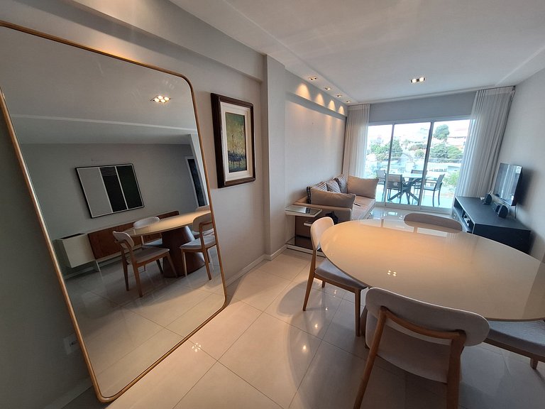 Moderno Apt Ar Garagem 2qts São João Volta Redonda