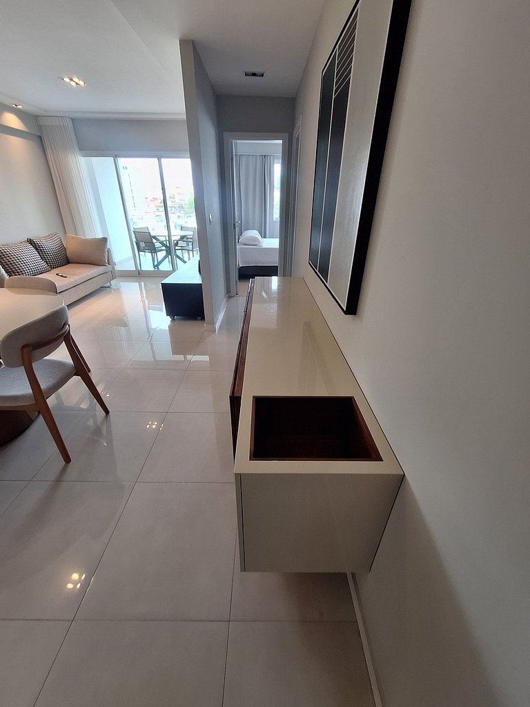 Moderno Apt Ar Garagem 2qts São João Volta Redonda