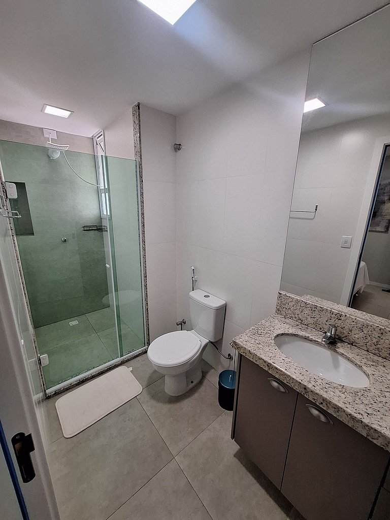 Moderno Apt Ar Garagem 2qts São João Volta Redonda