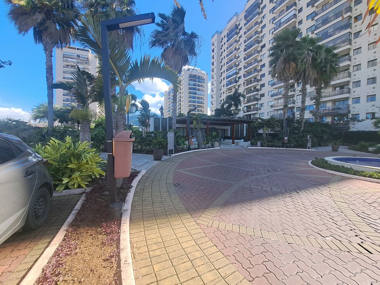 Aluguel Mensal Resort Piscina Sauna Academia Barra - Super m