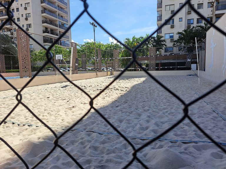 Aluguel Mensal Resort Piscina Sauna Academia Barra - Super m